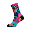 Grumpy Monkey Abstract spiral Socks